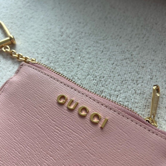 NIB Pink Gucci Key Pouch - Picture 4 of 6